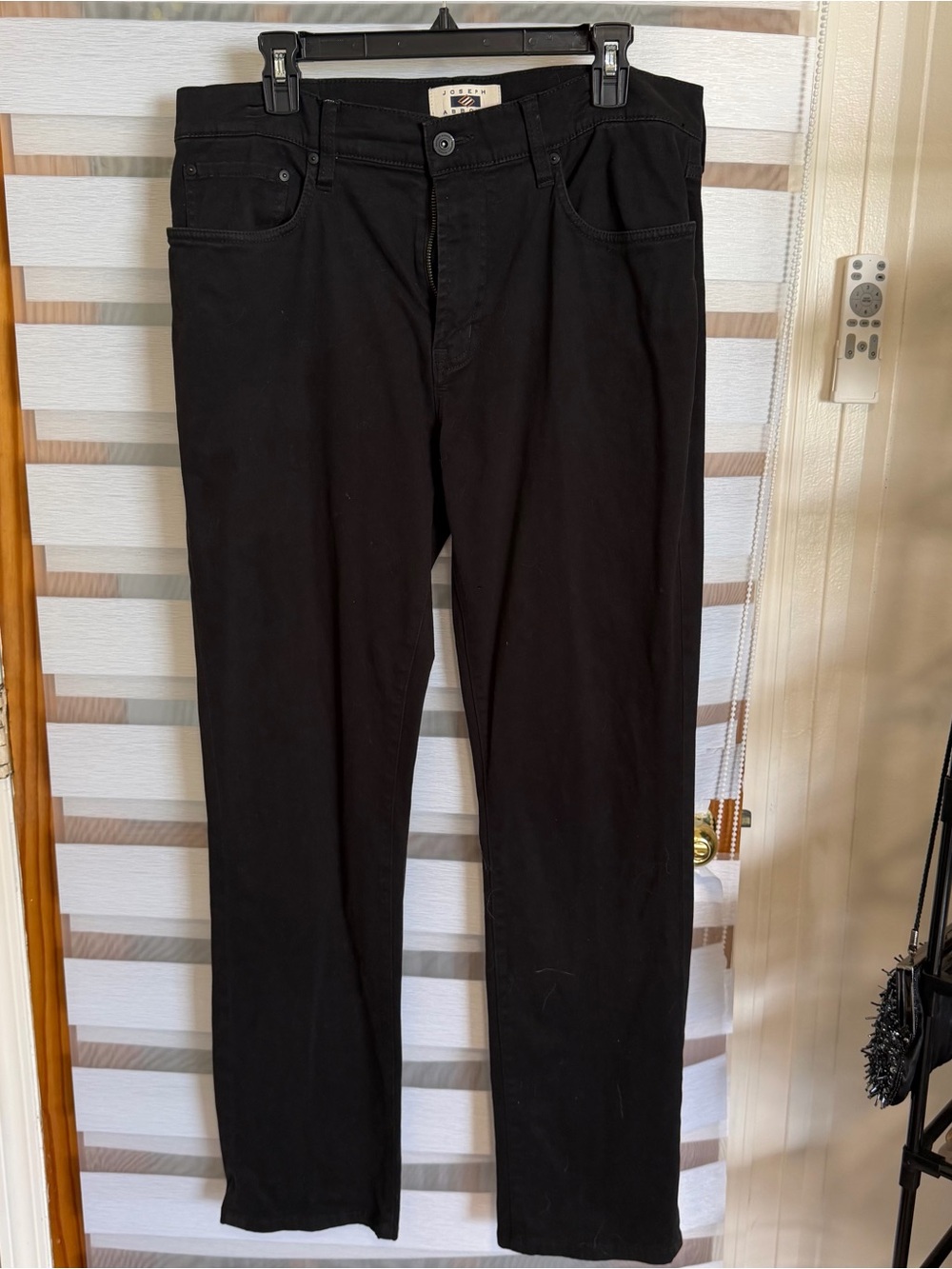 Joseph Abboud Straight Black Jeans